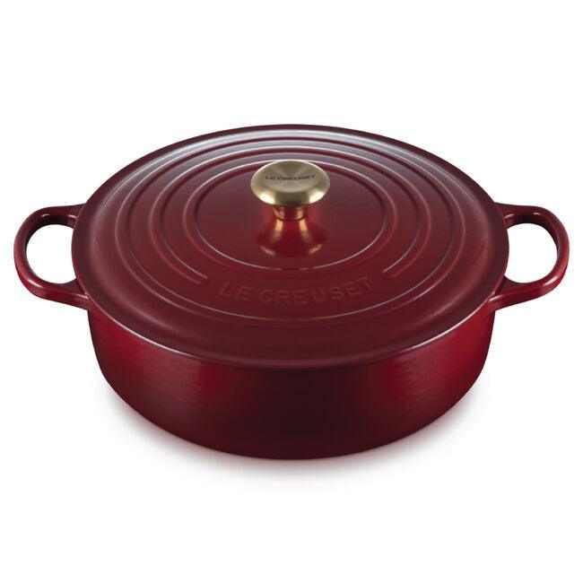 Le Creuset Round Wide Dutch Oven: 6.75 QT, Rhone