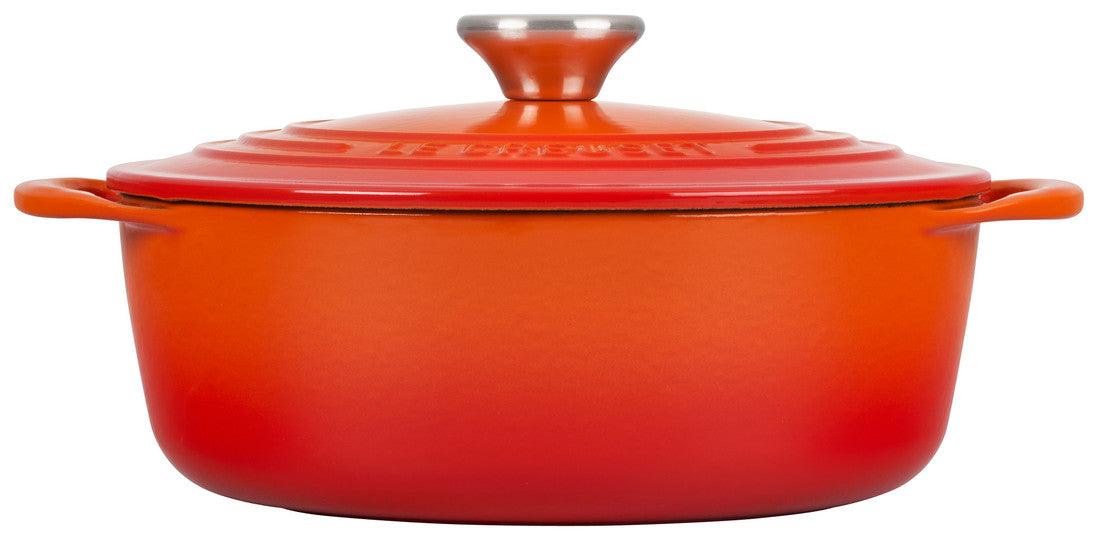 Le Creuset Shallow Round Dutch Oven: 2.75 QT, Flame