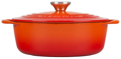 Le Creuset Shallow Round Dutch Oven: 2.75 QT, Flame