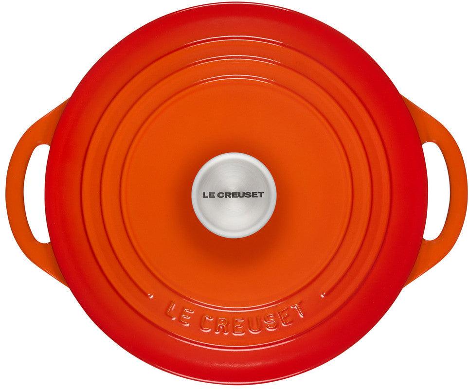 Le Creuset Shallow Round Dutch Oven: 2.75 QT, Flame