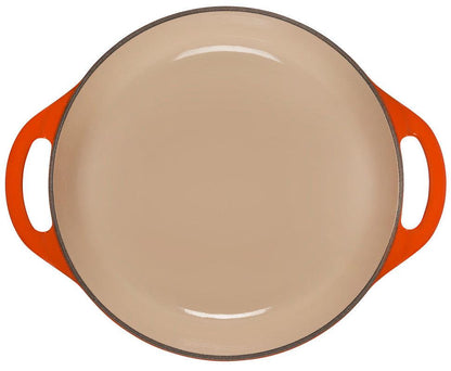 Le Creuset Shallow Round Dutch Oven: 2.75 QT, Flame