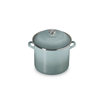 Le Creuset Stockpot: 12 QT, Sea Salt