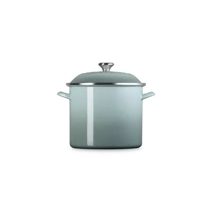 Le Creuset Stockpot: 12 QT, Sea Salt