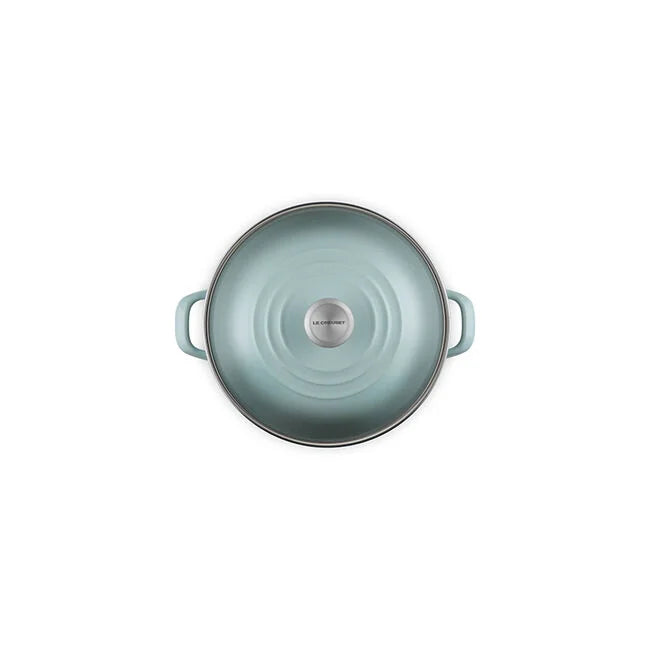 Le Creuset Stockpot: 12 QT, Sea Salt