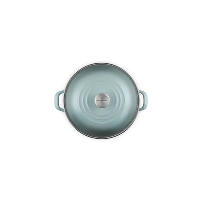 Le Creuset Stockpot: 12 QT, Sea Salt