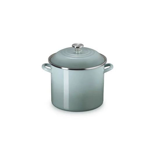 Le Creuset Stockpot: 12 QT, Sea Salt