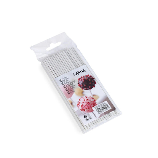 Lekue Cake Pop Sticks, 50 count LONG