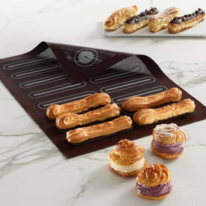 Lekue Silicone Baking Mat: 1/2 Sheet, Microperforated