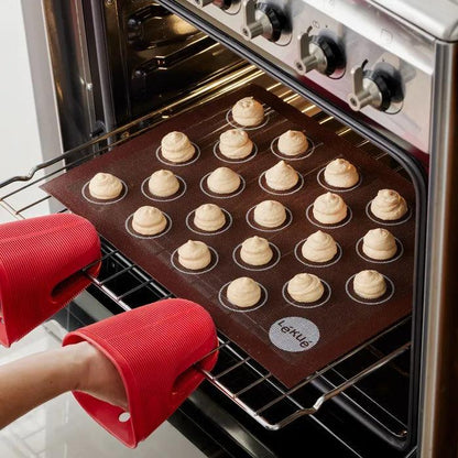 Lekue Silicone Baking Mat: 1/2 Sheet, Microperforated