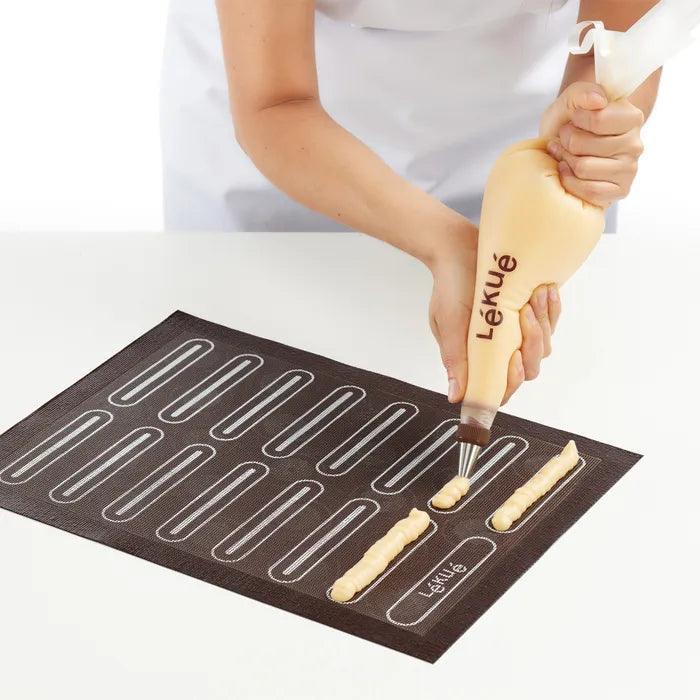 Lekue Silicone Baking Mat: 1/2 Sheet, Microperforated