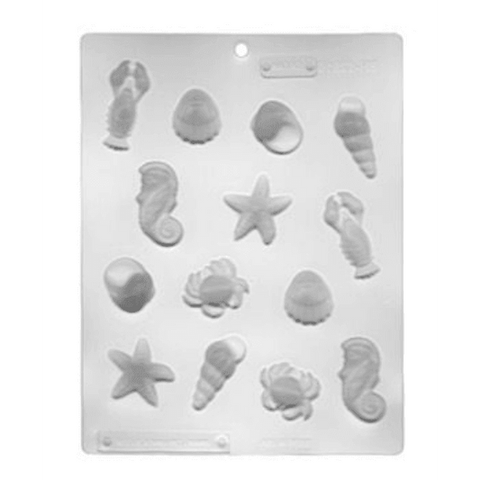 Hard Candy Molds - Sea Creatures Sheet Mold