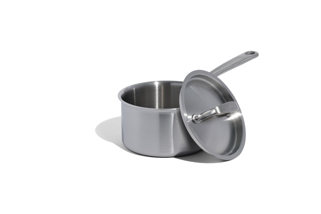 MADE IN® Stainless Clad Saucepan with Lid: 2 QT