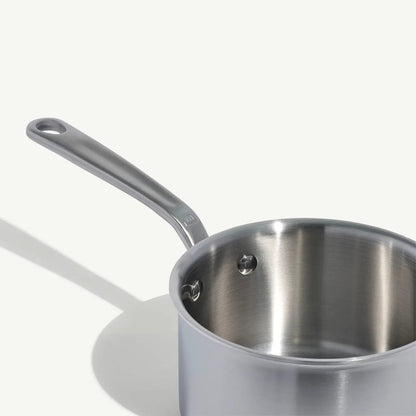 MADE IN® Stainless Clad Saucepan with Lid: 2 QT