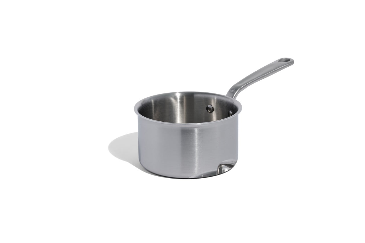 MADE IN® Stainless Clad Saucepan with Lid: 2 QT