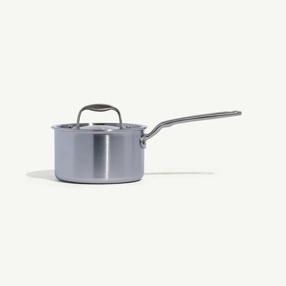 MADE IN® Stainless Clad Saucepan with Lid: 2 QT