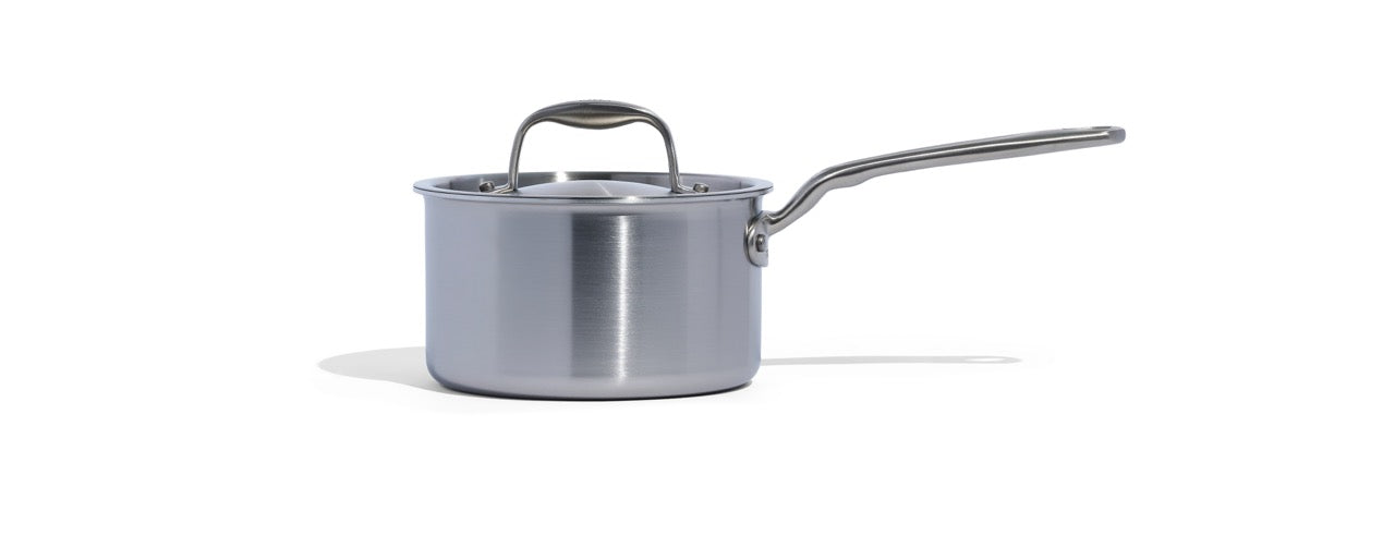 MADE IN® Stainless Clad Saucepan with Lid: 2 QT