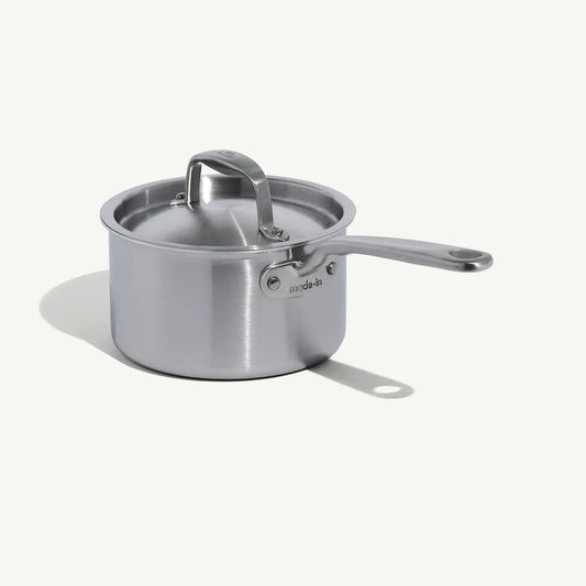 MADE IN® Stainless Clad Saucepan with Lid: 2 QT