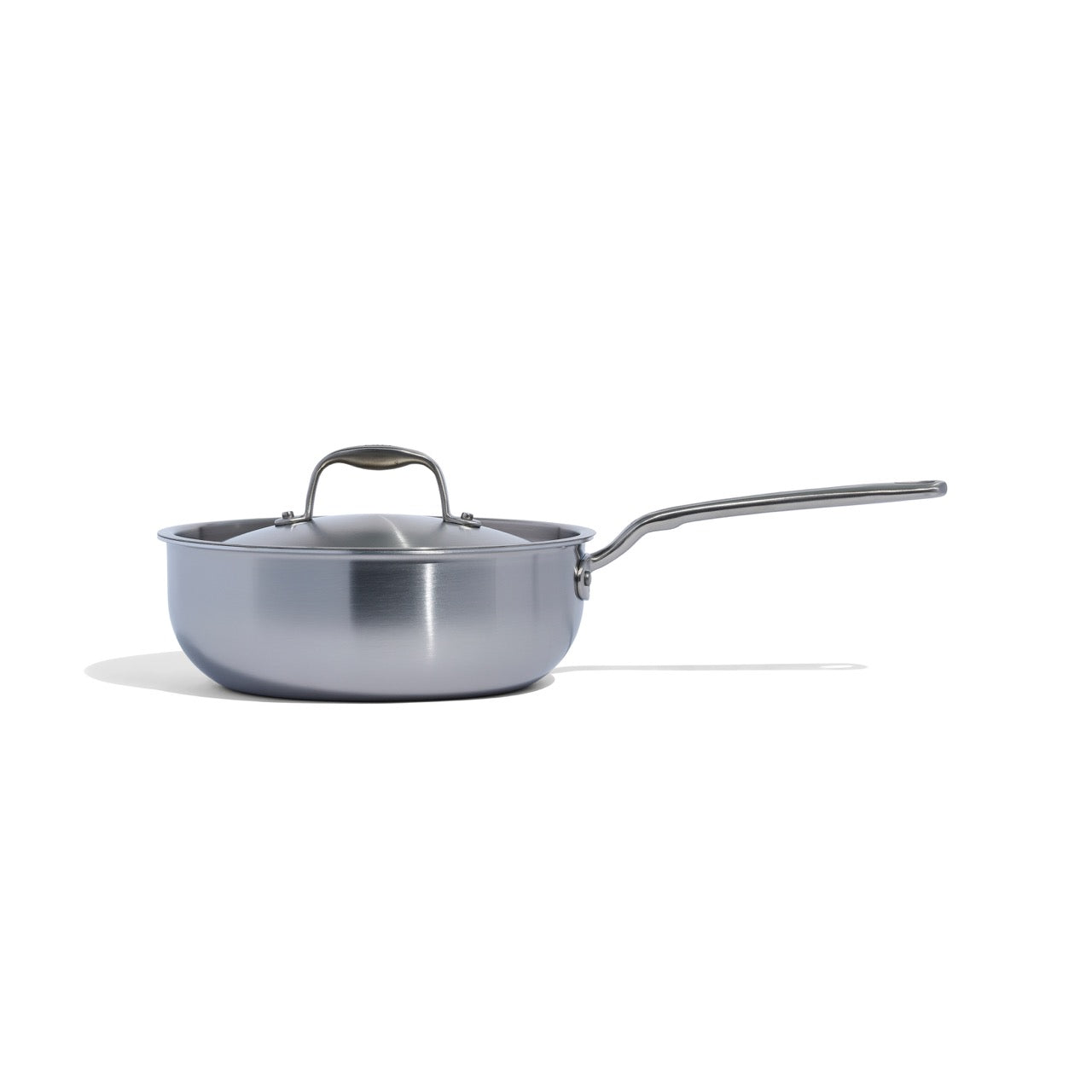 MADE IN® Stainless Clad Saucier with Lid: 3 QT