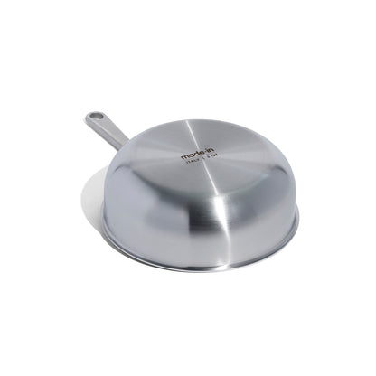 MADE IN® Stainless Clad Saucier with Lid: 3 QT