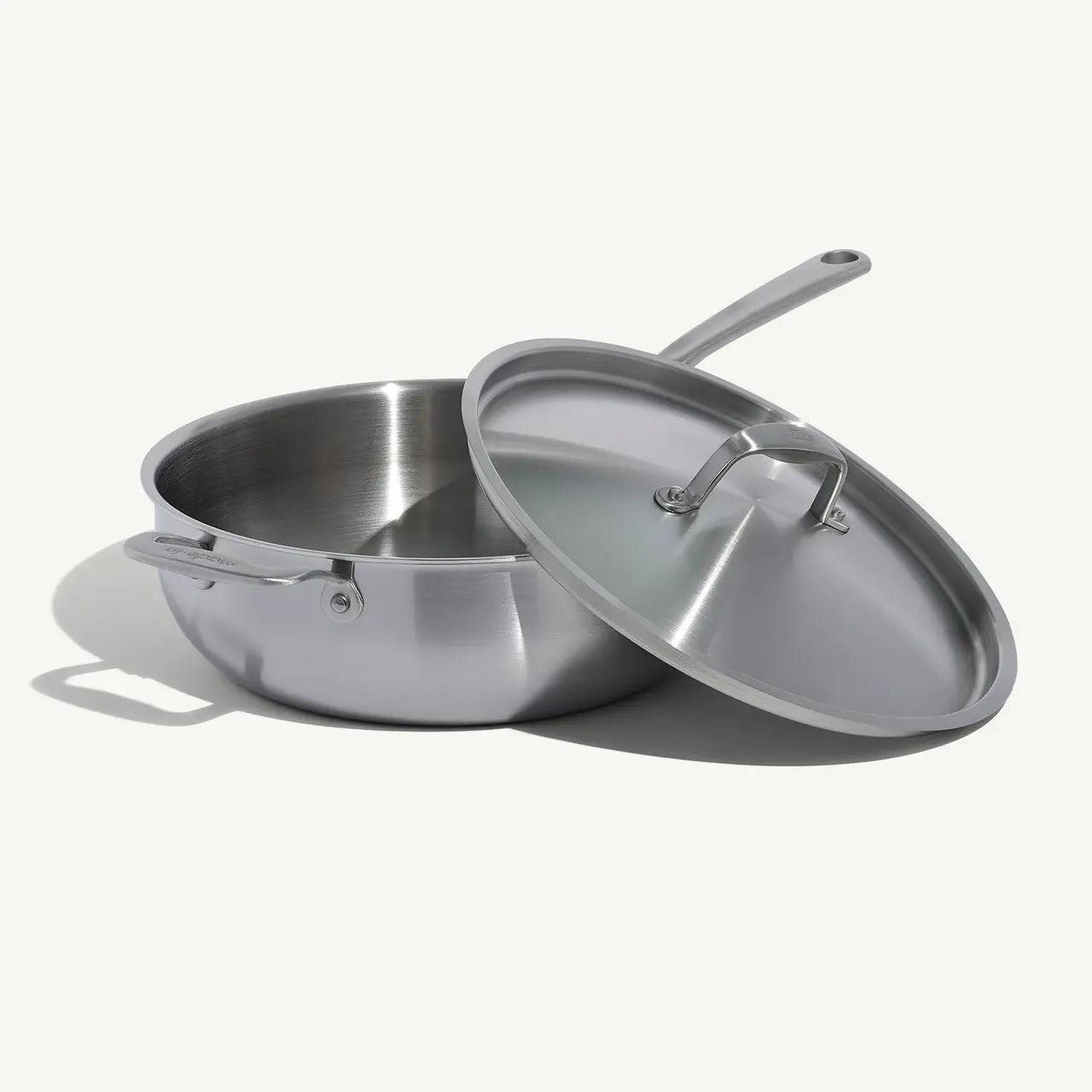 MADE IN® Stainless Clad Saucier with Lid: 5 QT