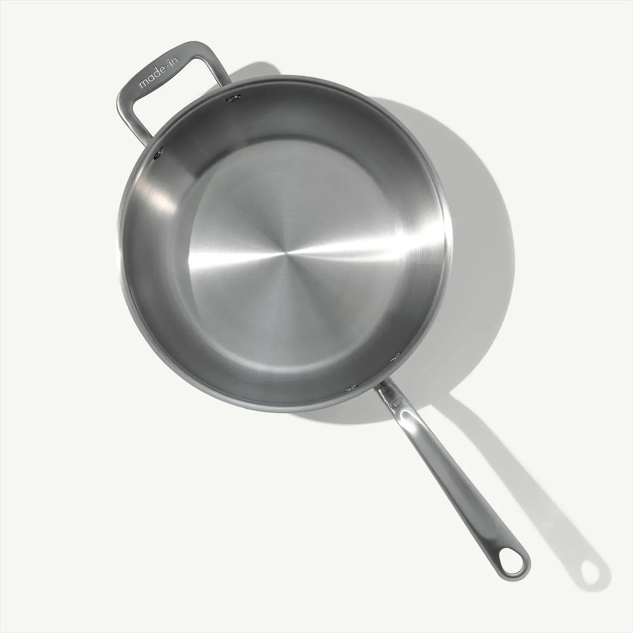 MADE IN® Stainless Clad Saucier with Lid: 5 QT