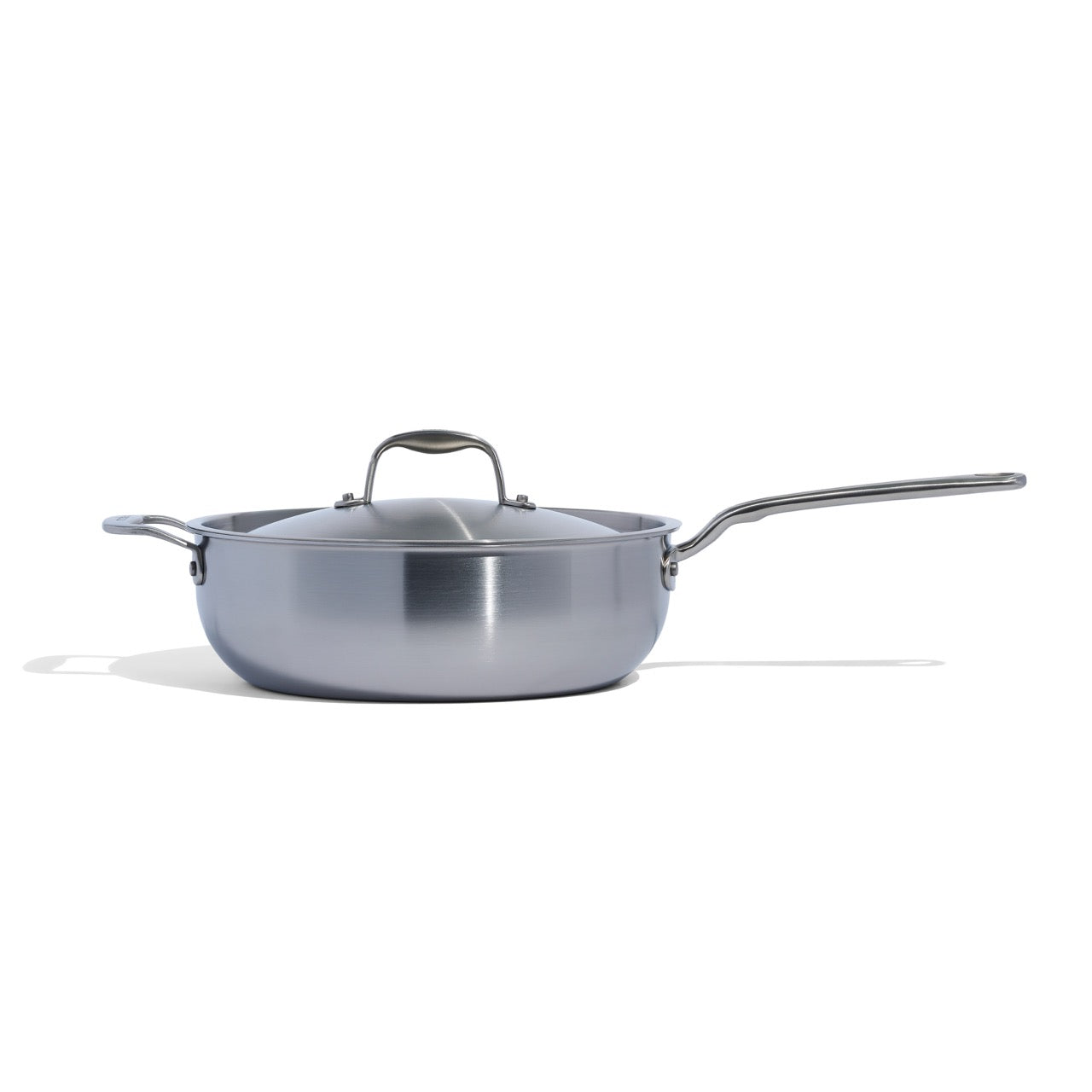 MADE IN® Stainless Clad Saucier with Lid: 5 QT