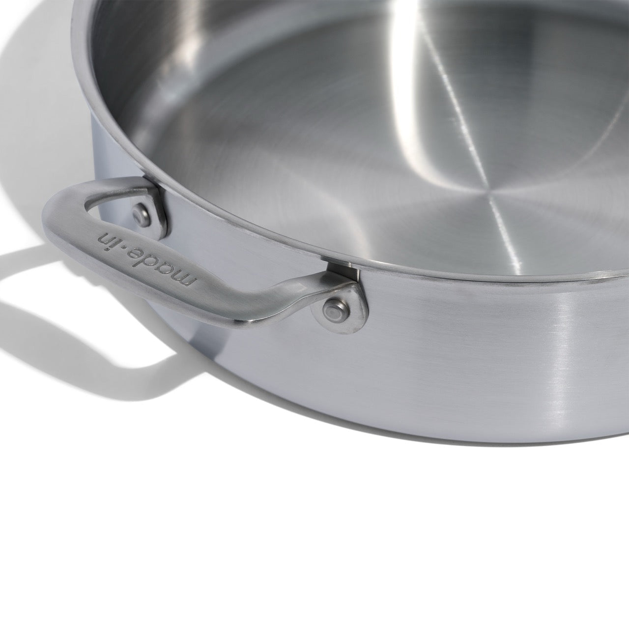 MADE IN® Stainless Clad Rondeau with Lid:  6 QT