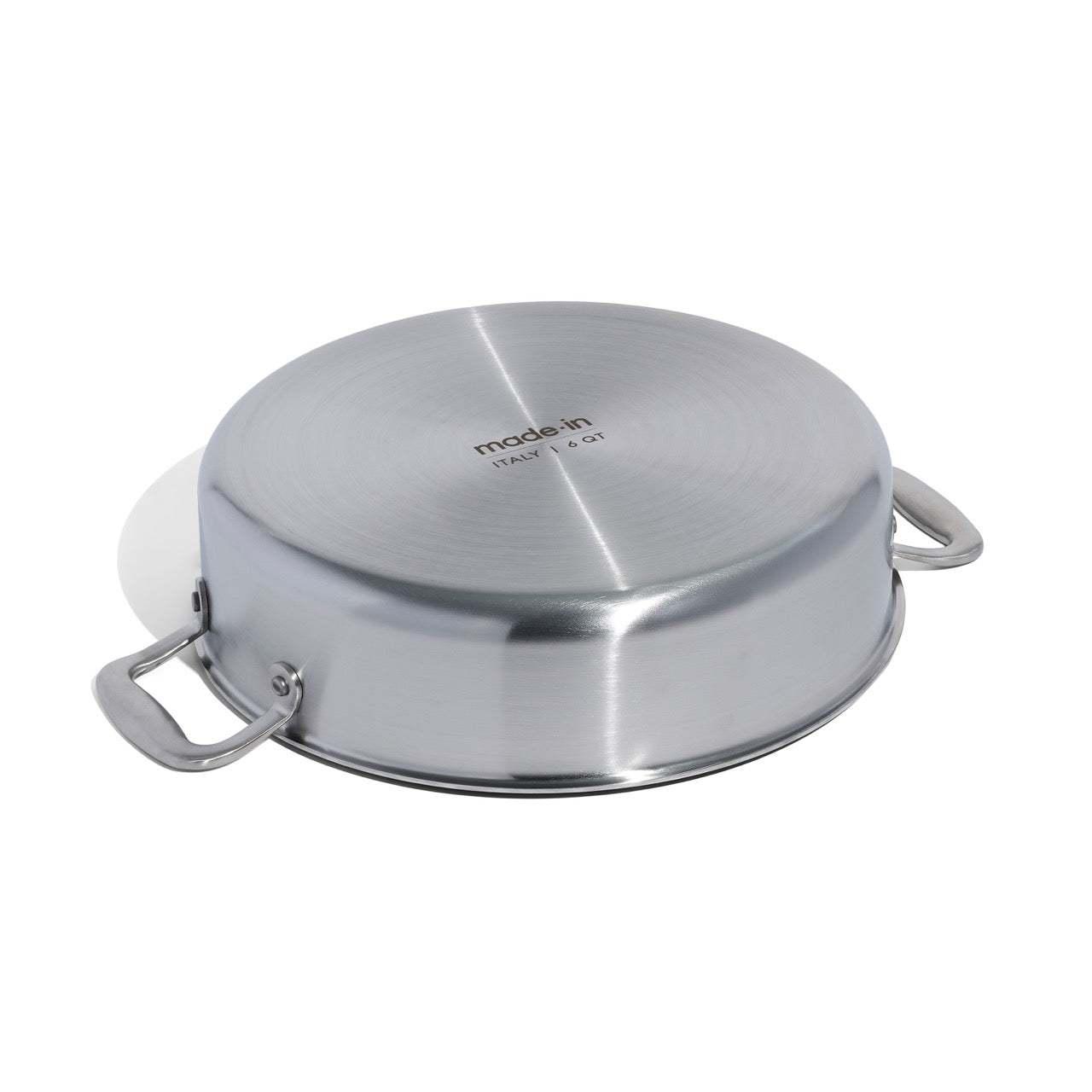 MADE IN® Stainless Clad Rondeau with Lid:  6 QT