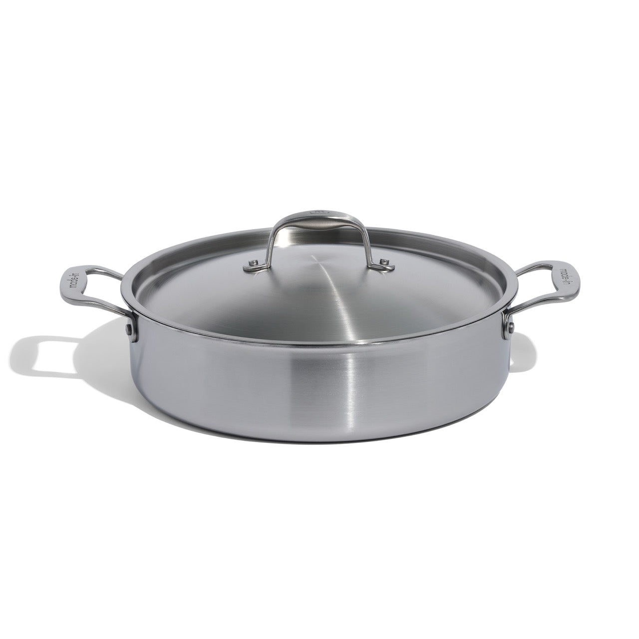 MADE IN® Stainless Clad Rondeau with Lid:  6 QT