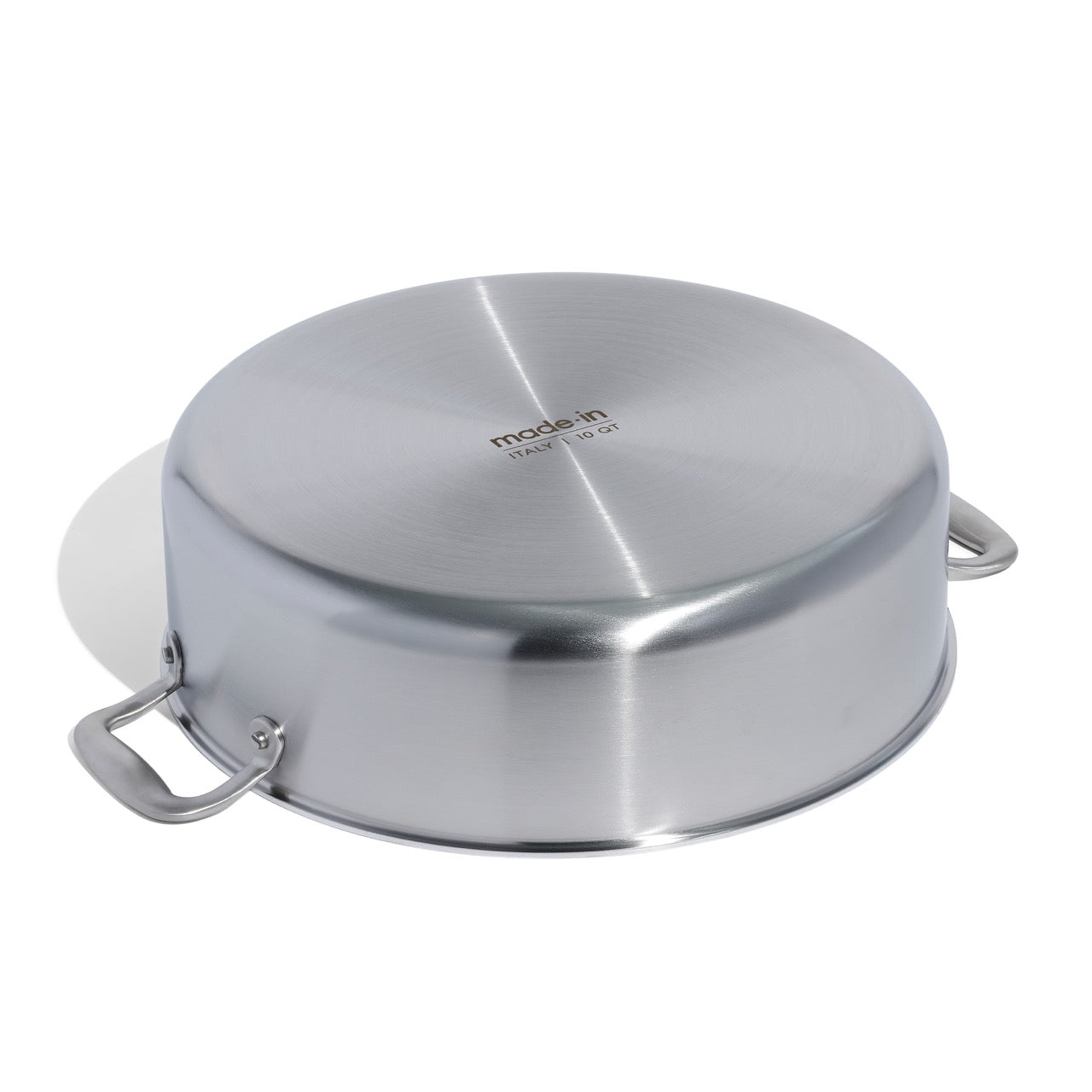 MADE IN® Stainless Clad Rondeau with Lid: 10 QT