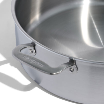 MADE IN® Stainless Clad Rondeau with Lid: 10 QT