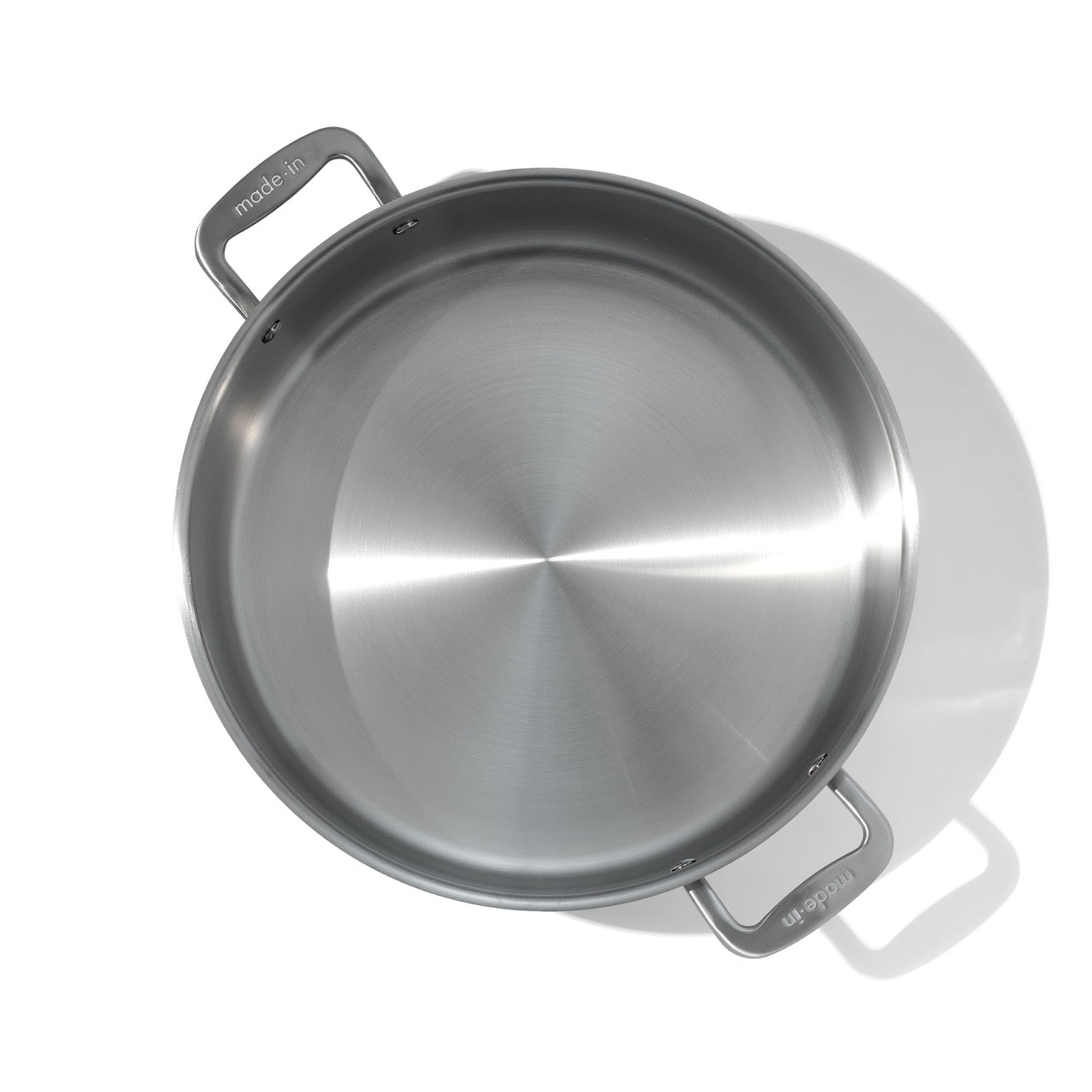 MADE IN® Stainless Clad Rondeau with Lid: 10 QT