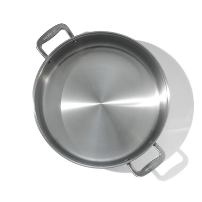 MADE IN® Stainless Clad Rondeau with Lid: 10 QT