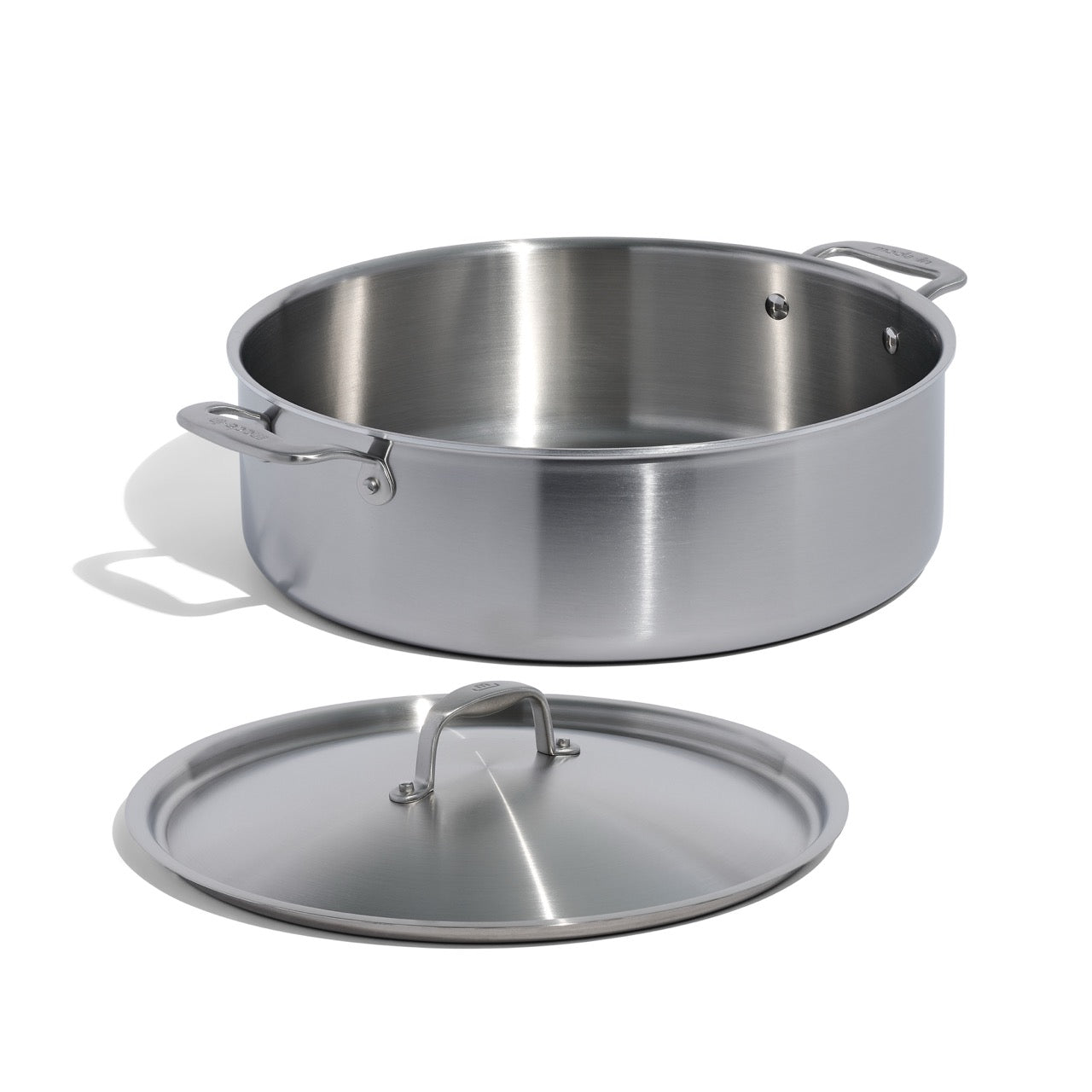 MADE IN® Stainless Clad Rondeau with Lid: 10 QT