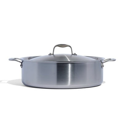 MADE IN® Stainless Clad Rondeau with Lid: 10 QT