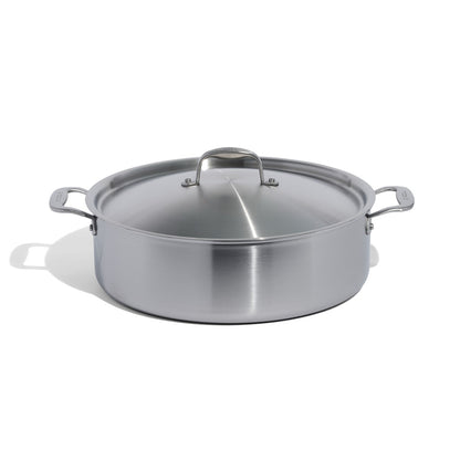 MADE IN® Stainless Clad Rondeau with Lid: 10 QT