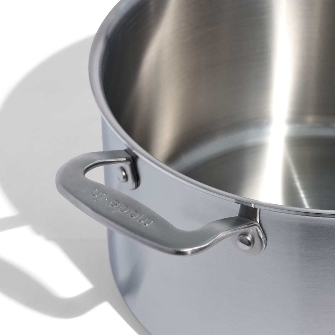 MADE IN® Stainless Clad Stock Pot with Lid:  8 QT