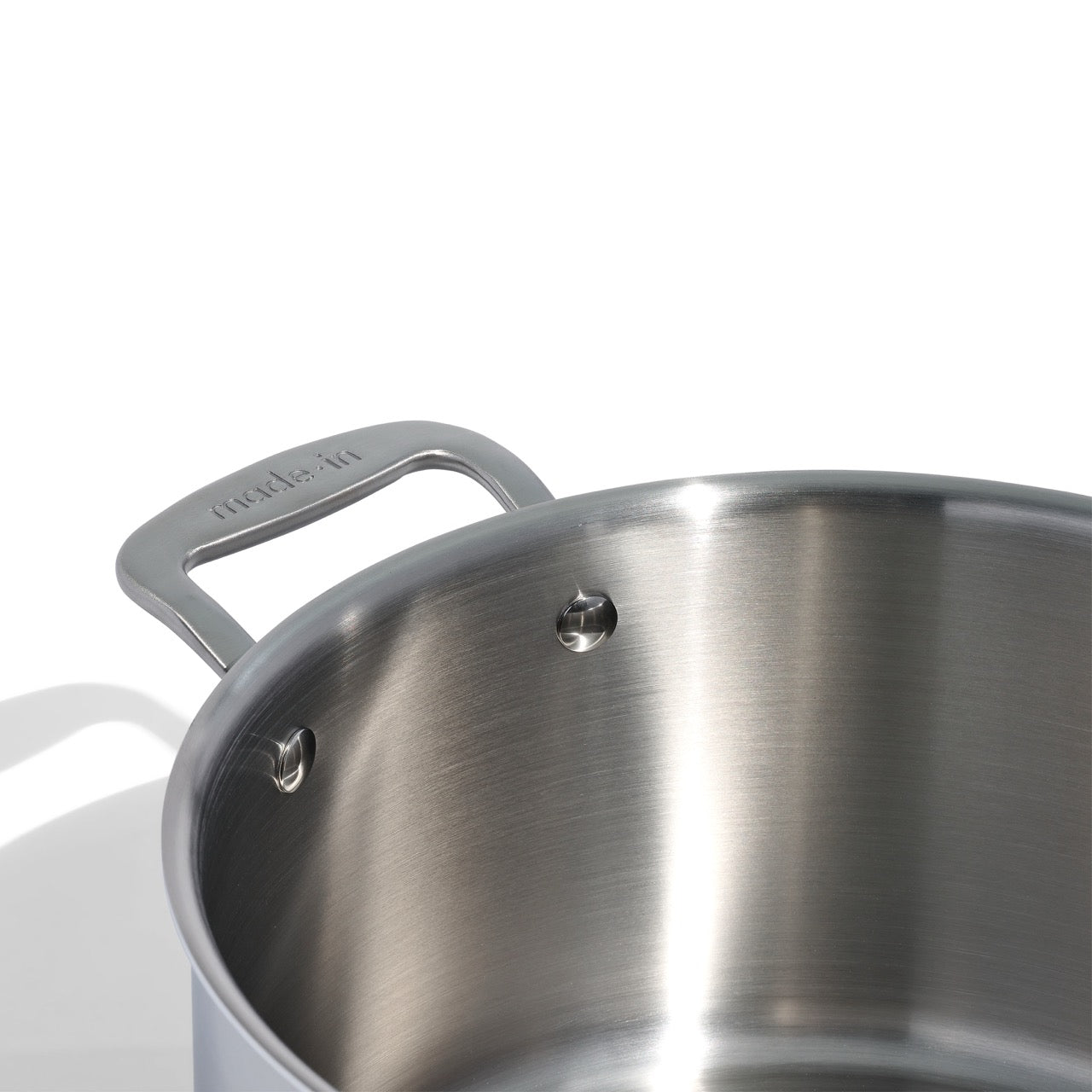 MADE IN® Stainless Clad Stock Pot with Lid:  8 QT