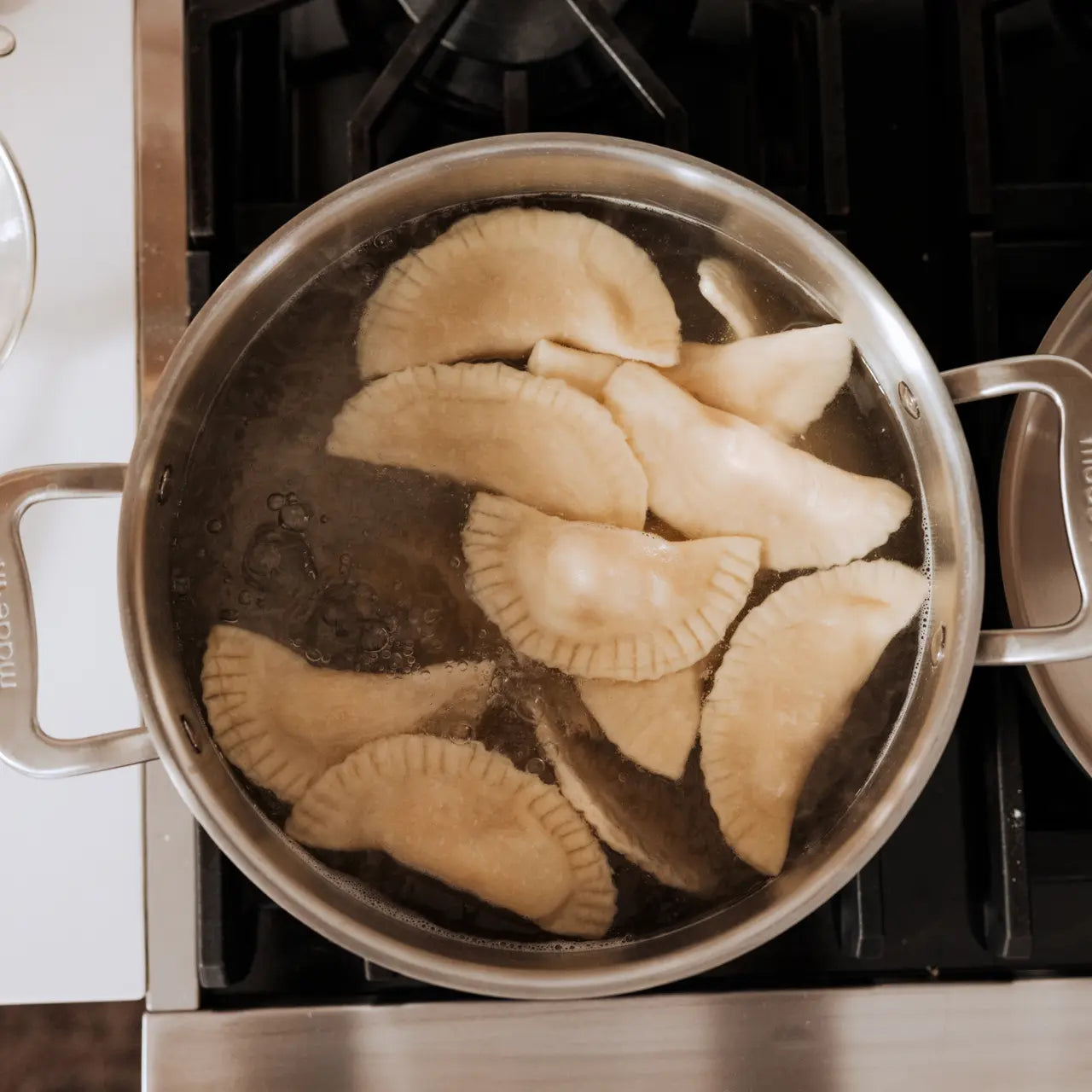 MADE IN® Stainless Clad Stock Pot with Lid:  8 QT