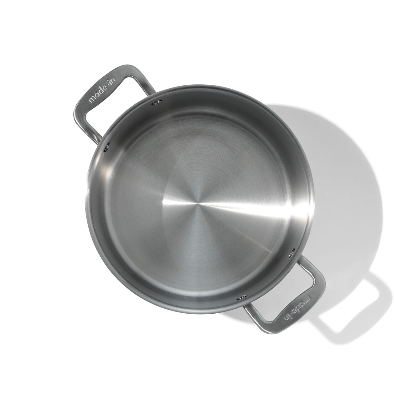 MADE IN® Stainless Clad Stock Pot with Lid:  8 QT