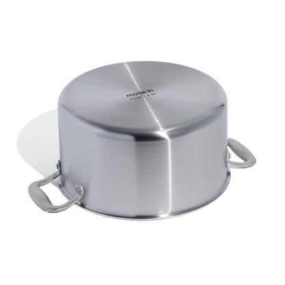 MADE IN® Stainless Clad Stock Pot with Lid:  8 QT