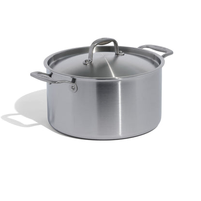 MADE IN® Stainless Clad Stock Pot with Lid:  8 QT