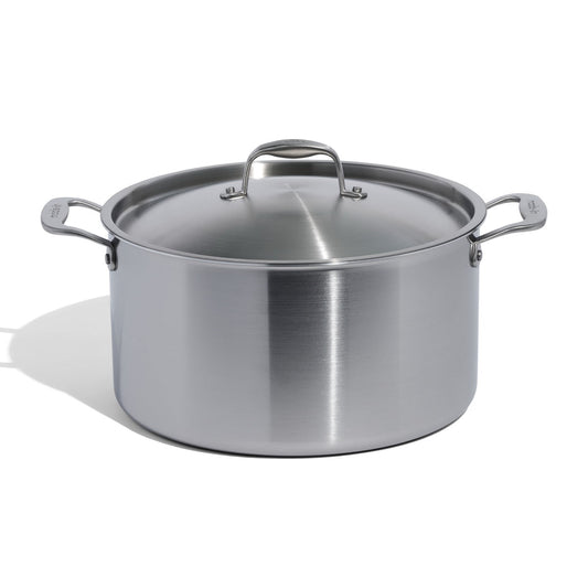 MADE IN® Stainless Clad Stock Pot with Lid: 12 QT