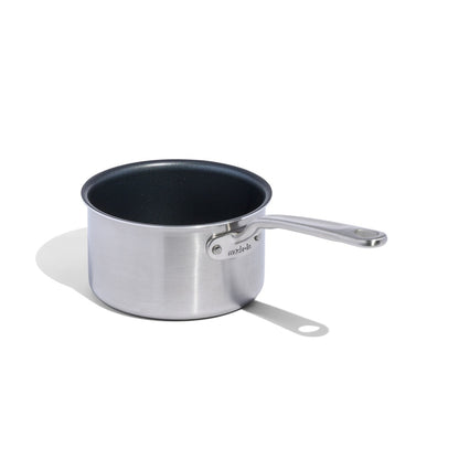 MADE IN® ProCoat Non-stick Saucepan with Lid: 2 QT