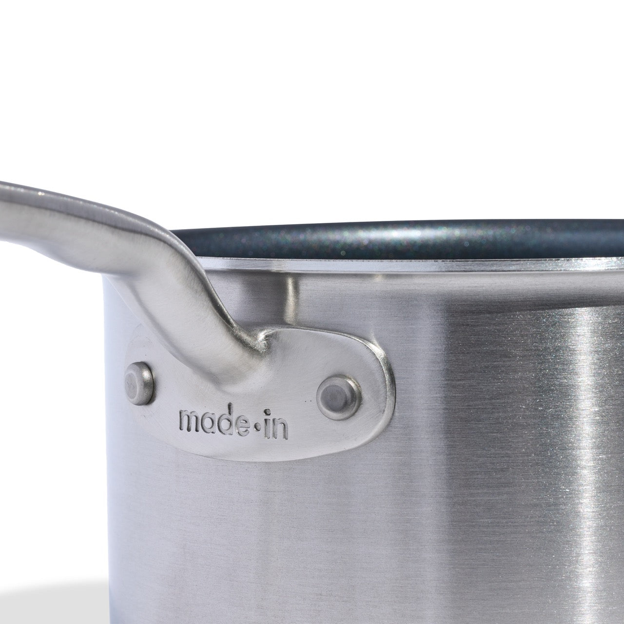 MADE IN® ProCoat Non-stick Saucepan with Lid: 2 QT