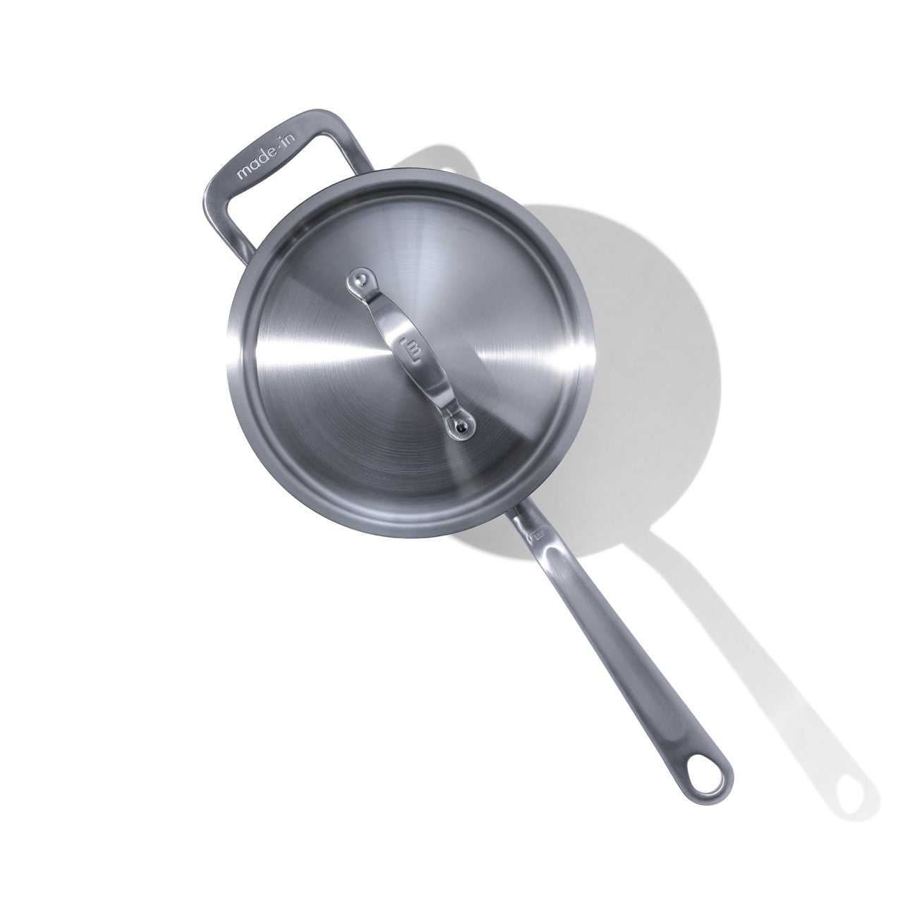 MADE IN® ProCoat Non-stick Saucepan with Lid: 4 QT