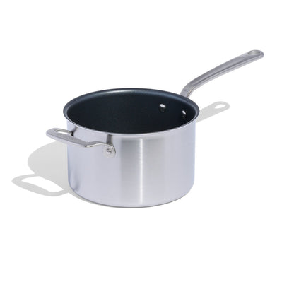 MADE IN® ProCoat Non-stick Saucepan with Lid: 4 QT