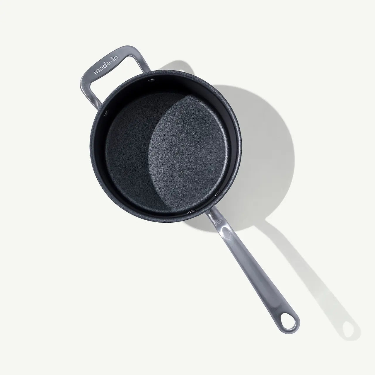 MADE IN® ProCoat Non-stick Saucepan with Lid: 4 QT