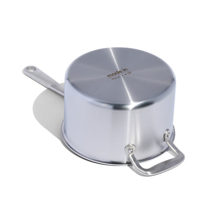 MADE IN® ProCoat Non-stick Saucepan with Lid: 4 QT