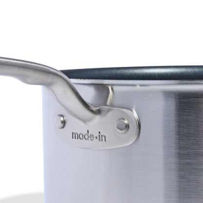 MADE IN® ProCoat Non-stick Saucepan with Lid: 4 QT